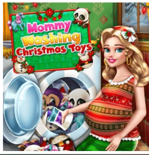 Mommy Washing Toys