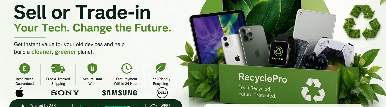 RecyclePro UK &ndash; Sell Your Old Phones, Tablets & Laptops for Cash