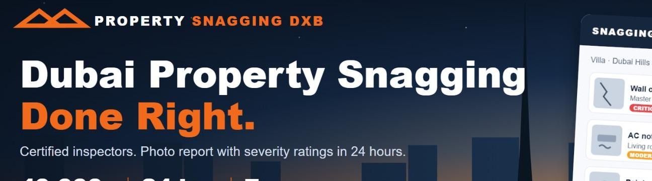 Property Snagging DXB